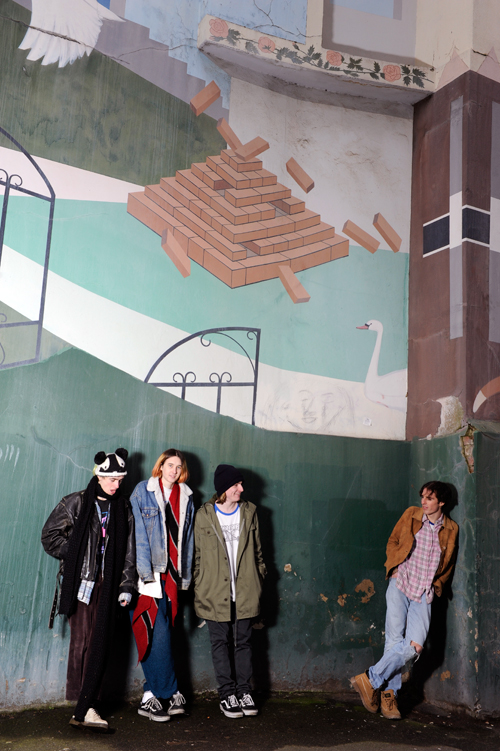 Swim Deep photoshoot for VICE in Brixton