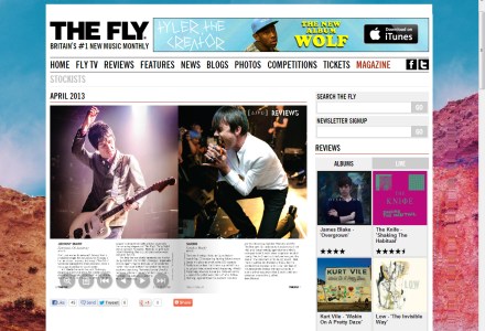 The Fly magazine Suede Live review