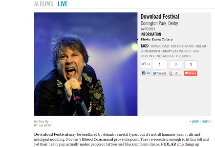 Iron Maiden Download Festival