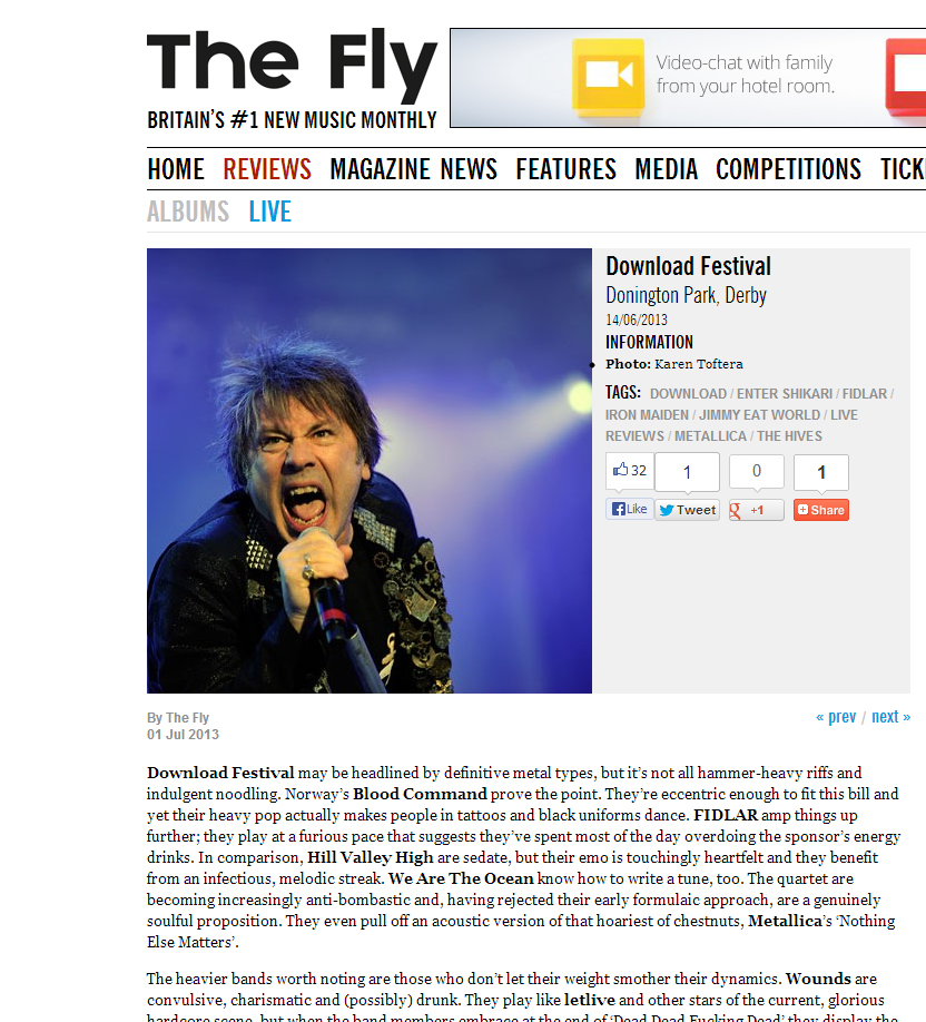 Iron Maiden Download Festival