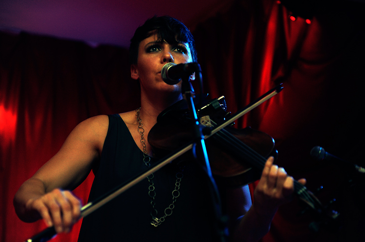 Sarah Neufeuld Arcade Fire Photographer Karen Toftera at The Islington