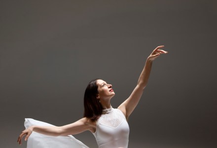 Lisa photographed in Grand Palace Studios in Hackney