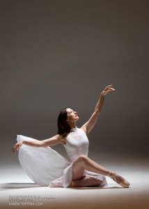 Lisa photographed in Grand Palace Studios in Hackney